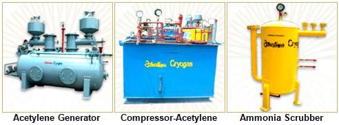 Acetylene Generator And Compressor Acetylene And Ammonia Scrubber